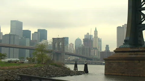 HD30 UNDER THE BRIDGE 02 Stock Footage 396904