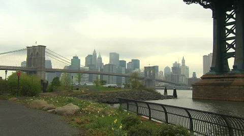HD30 UNDER THE BRIDGE 03 Stock Footage 396926