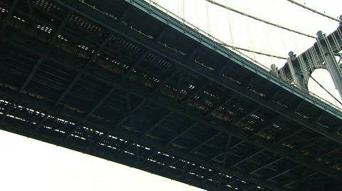 HD30 UNDER THE BRIDGE 04 Stock Footage 396947