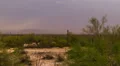 HD30p pan L Dramatic severe sand storm crosses the desert time lapse - Haboob! Vídeos en HD