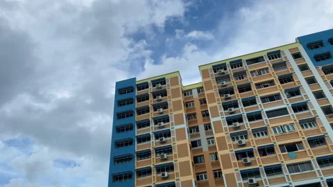 HDB SINGAPORE Stock Footage 132041381