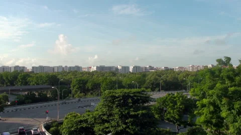 Hdb view at pasir ris 動画素材 135649108