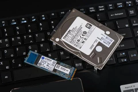 HDD and SSD Stock Photos