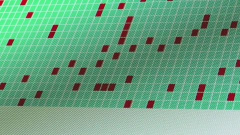 HDD diagnostic software 3D render animation Vídeo Stock 329620671