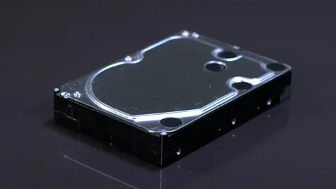 HDD Hard Disk Drive Video stock 134656690
