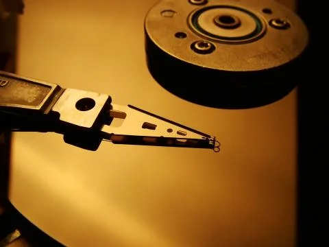 Hdd head 스톡 사진