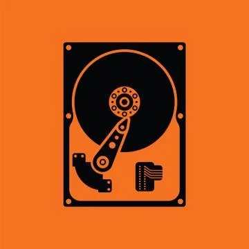 HDD icon Stock Illustration