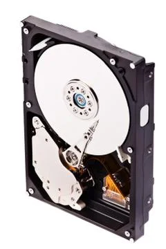 Hdd isolated on white Stock Photos