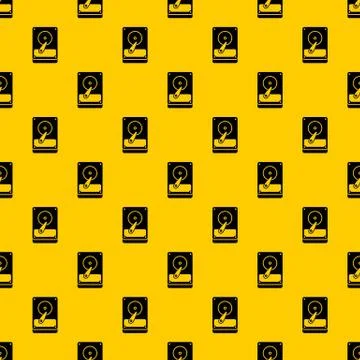 HDD pattern vector Illustrazione stock