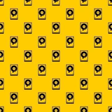 HDD pattern vector イラスト素材