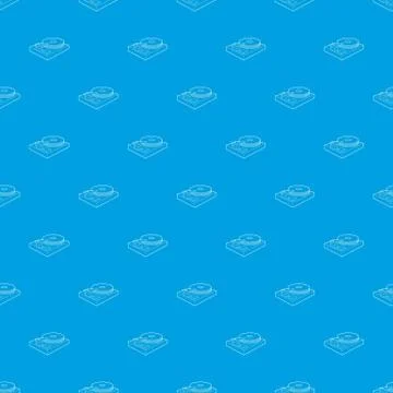 HDD pattern vector seamless blue 스톡 일러스트