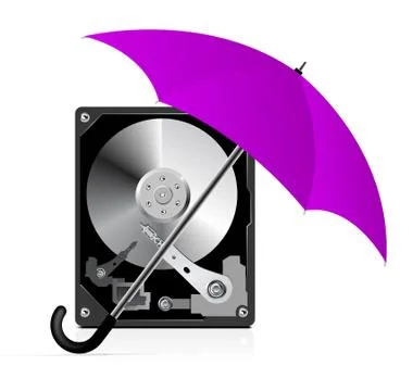Hdd protection Stock Illustration
