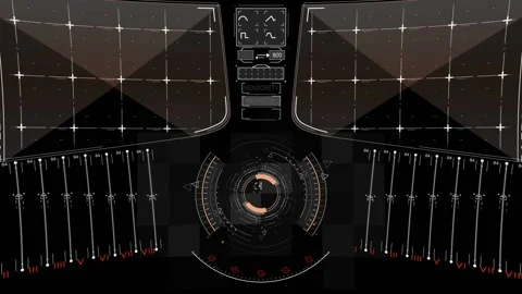 HDG - Complex - Space Interface Stock Footage 163586275