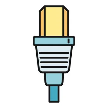 Hdmi adapter providing digital connection for video hardware Stock Illustration