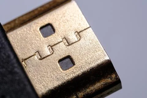 HDMI Cable Plug In Macro Close Up Technology Connection Detail Stock Photos