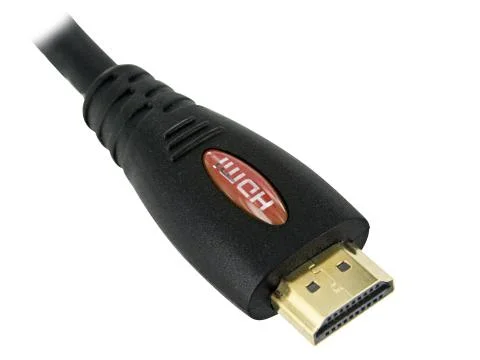 HDMI Cable with Red Label Stock Photos