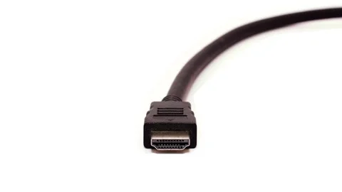 Hdmi cable video Stock Footage 305406178
