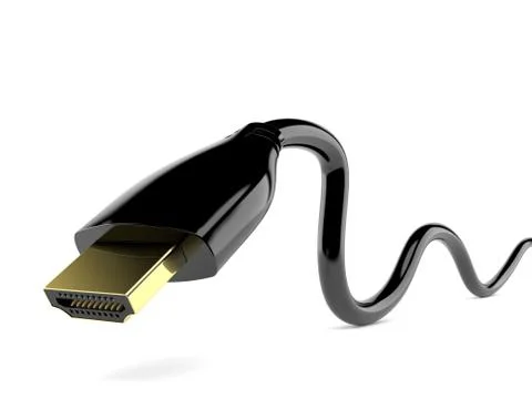 HDMI plug Stock Illustration