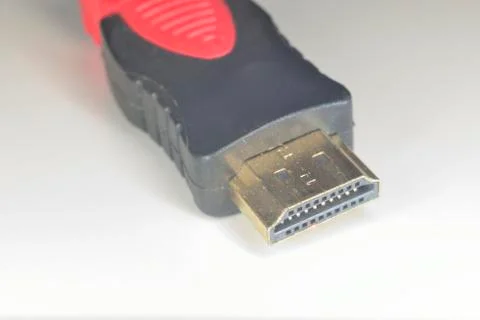 Hdmi type A connector Stock Photos