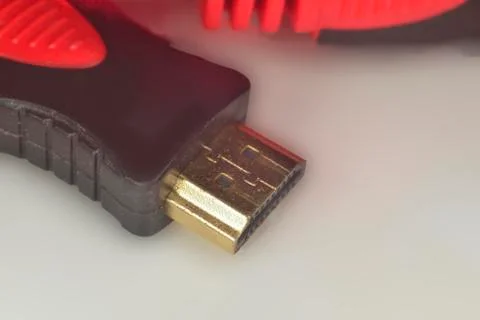 Hdmi type A connector Stock Photos