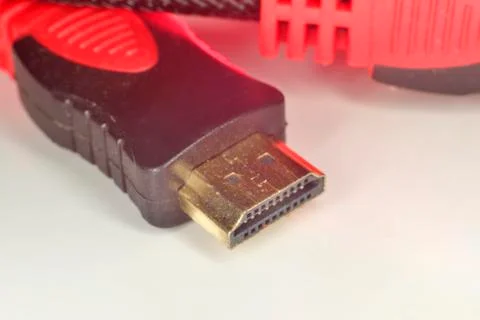 Hdmi type A connector Stock Photos