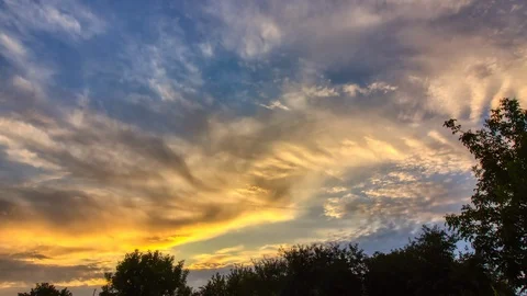 HDR dramatic sunset timelapse 5k Prores422HQ 스톡 동영상 115074988