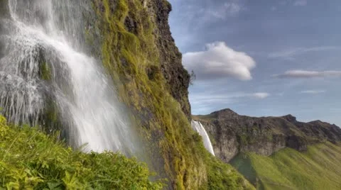 HDR Fall in Iceland - 4 Stock Footage 12423798