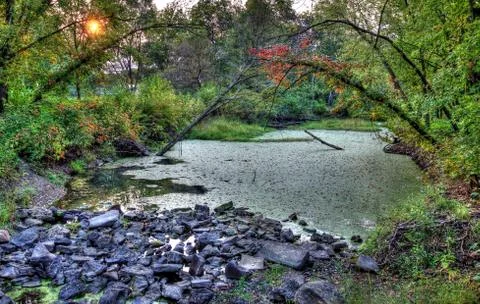 An hdr landscape Stock Photos