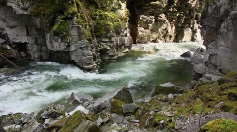 HDR Scenic River. Stock Footage 50061646