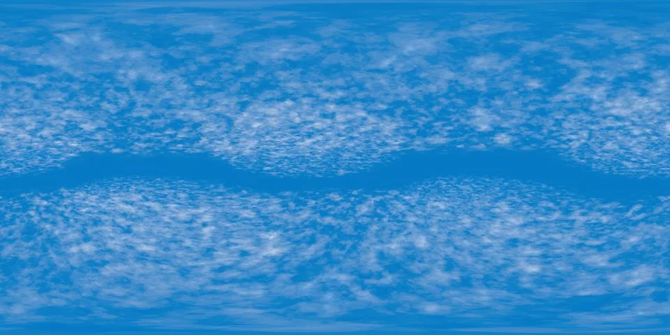 Hdri map of sky Illustrazione stock