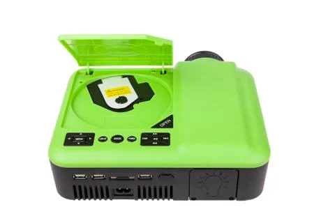 Hdtv dvd lcd projector Stock Photos