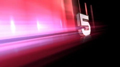 HDTV SET NUMBER 5 Stock Footage 1218389
