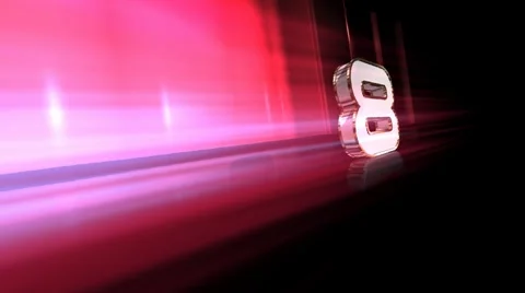 HDTV SET NUMBER 8 Stock Footage 1239927