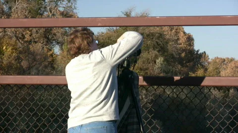 HDV: Photographer Stock Footage 89564