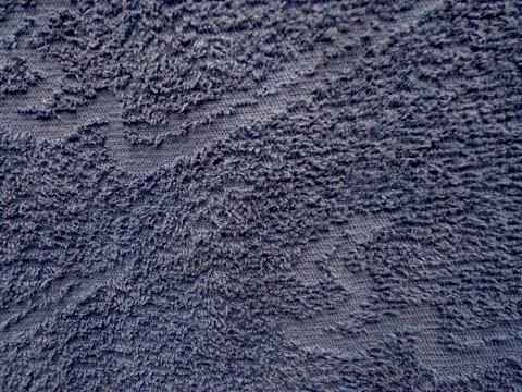 He background or surface texture of the blue fabric Stock Photos