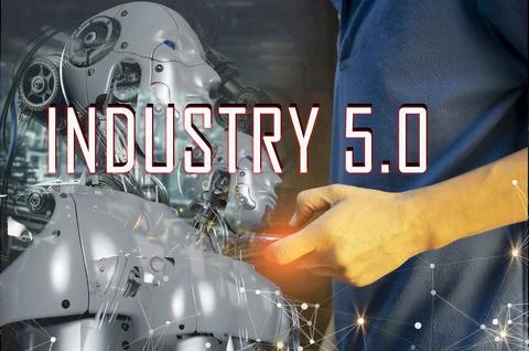 He concept of developing an artificial intelligence system that can interac.. Stock Photos