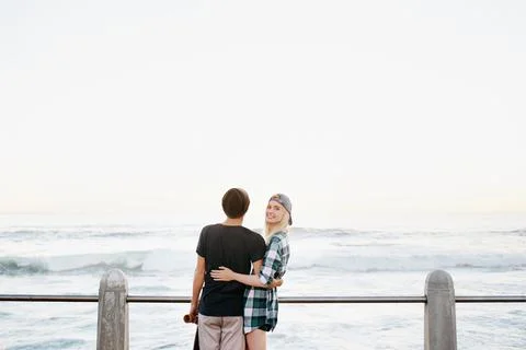 He has a romantic side Stock Photos
