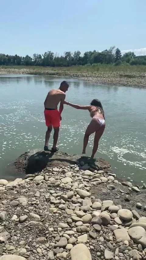 He Let Her Down Stock Footage 300615315