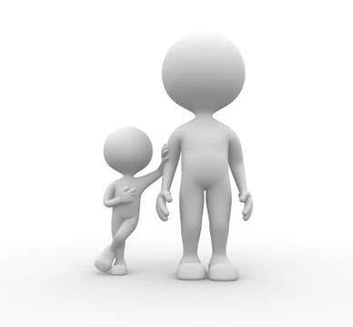 He is the men Stock Illustration