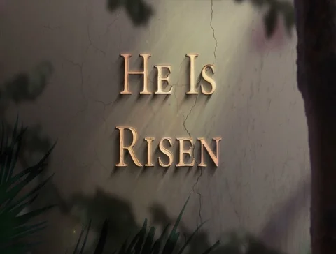 He is Risen 4k Stock Footage 105492735