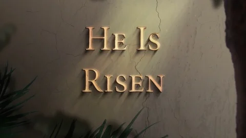 He is Risen Stock Footage 105489841