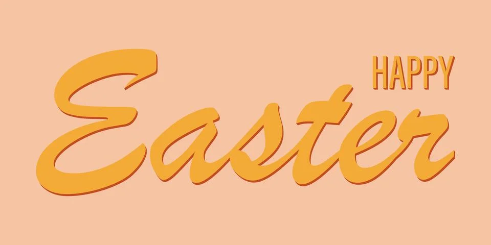 He is risen. Vector illustration  .  Easter icon .Happy Easter. Stock Illustration