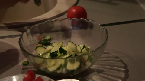 He salad 스톡 동영상 79318160