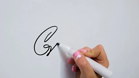 He is writing on the chalkboard Stock Footage 68629145