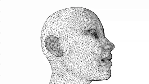 Head 3d Stock Footage 98715385