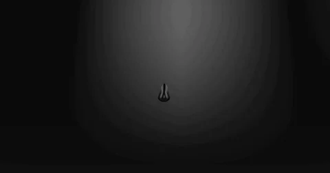 Head Animation 1 Apperance From Wall.422 스톡 동영상 126400686