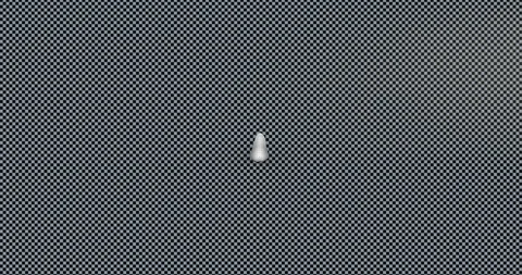 Head Animation 2 Apperance From Wall.422 스톡 동영상 126400687