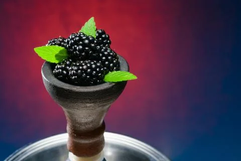 Head of berry hookah Stock Photos
