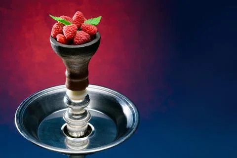 Head of berry hookah Stock Photos