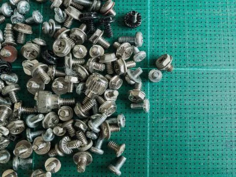 Head bolts Stock Photos